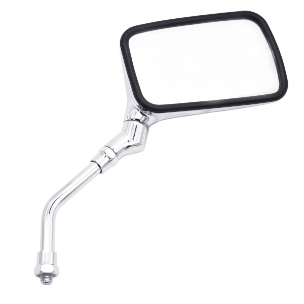 MTX Universal mirror set chrome rectangle 10mm (standard thread) pair (mru036)